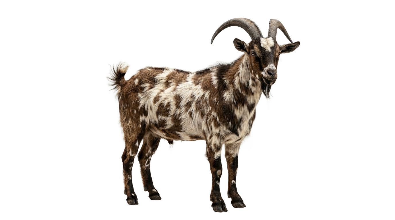 desi goat png PNG transparent background