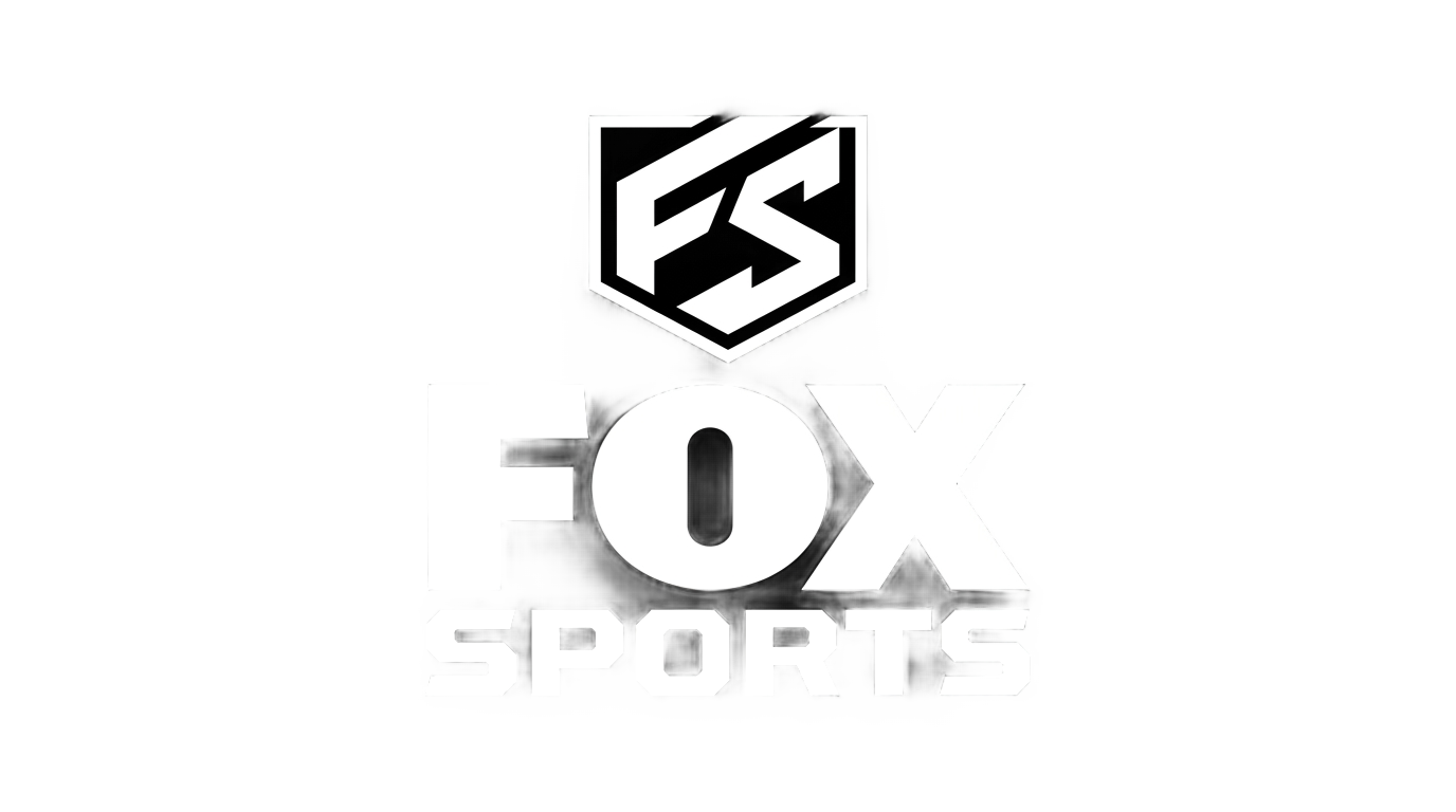 fox sports logo png white PNG transparent background