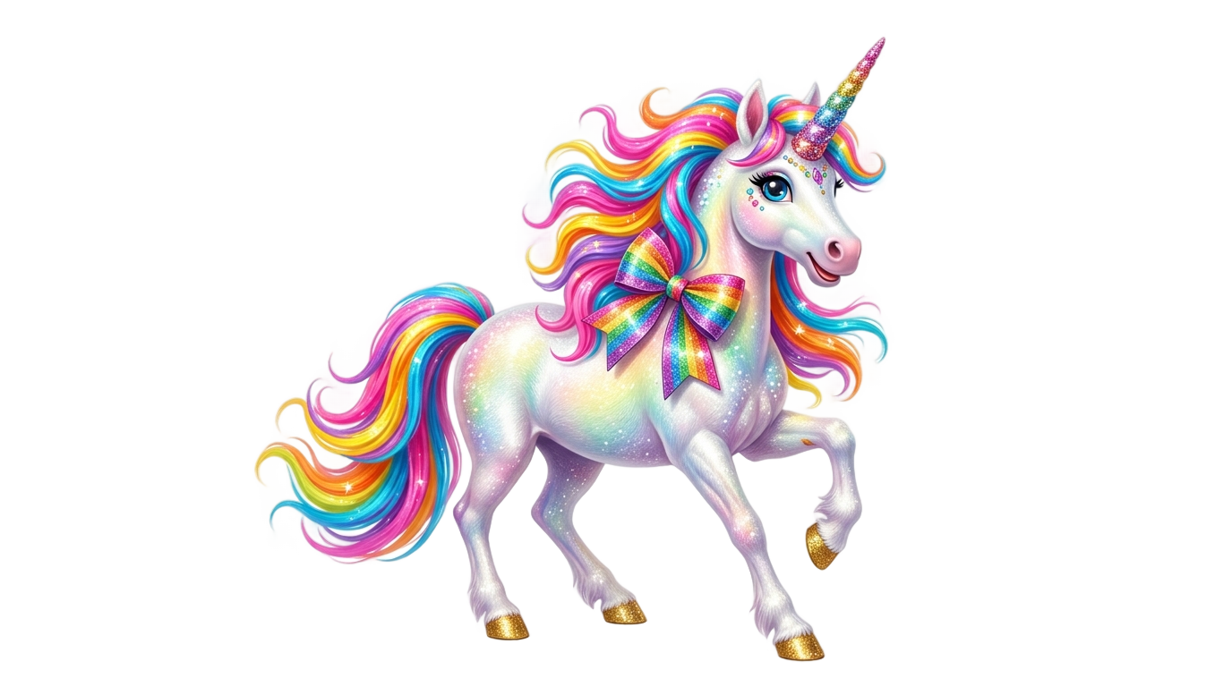 jojo siwa unicorn png PNG transparent background