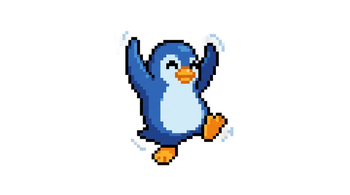 club penguin dance png PNG transparent background