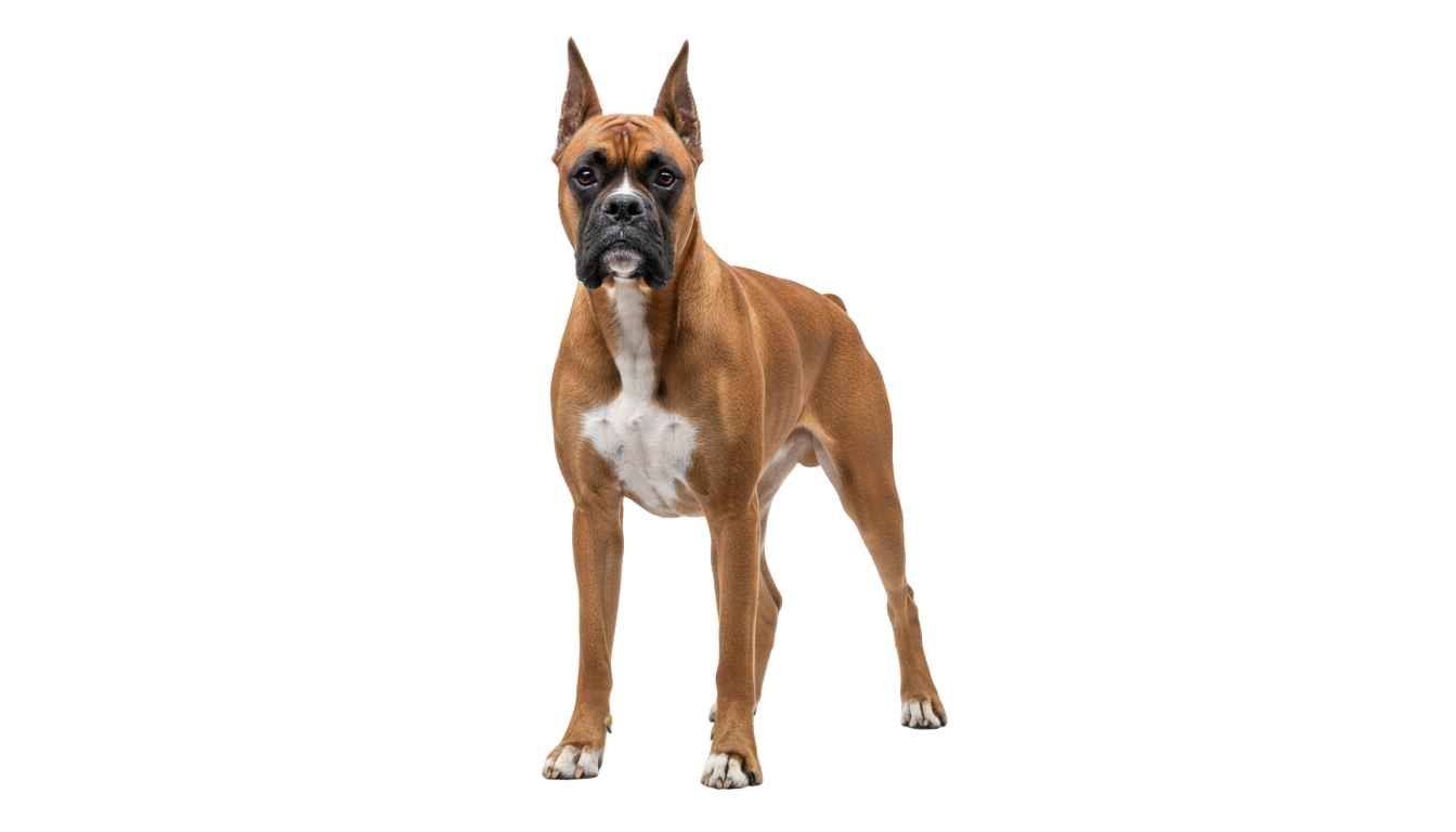 boxer dog png PNG transparent background