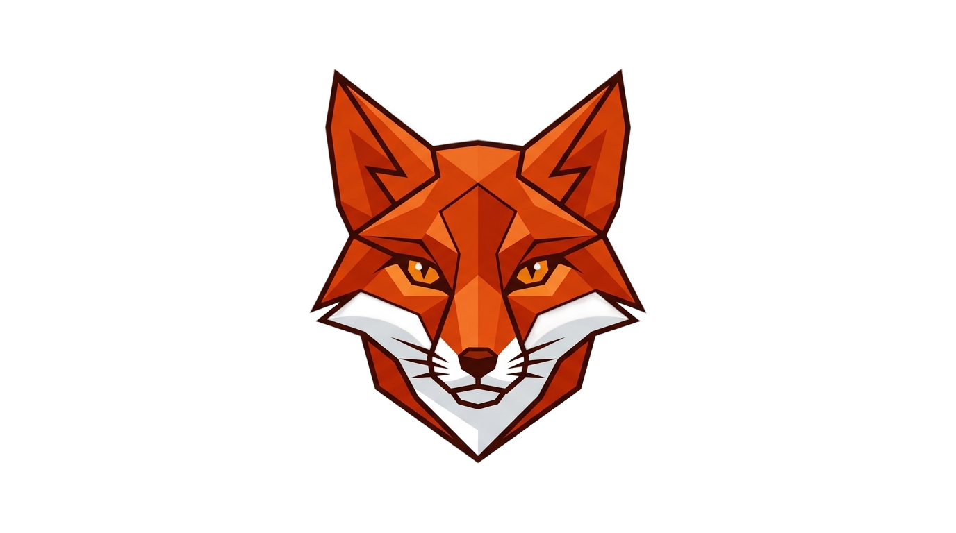 fox head logo png PNG transparent background