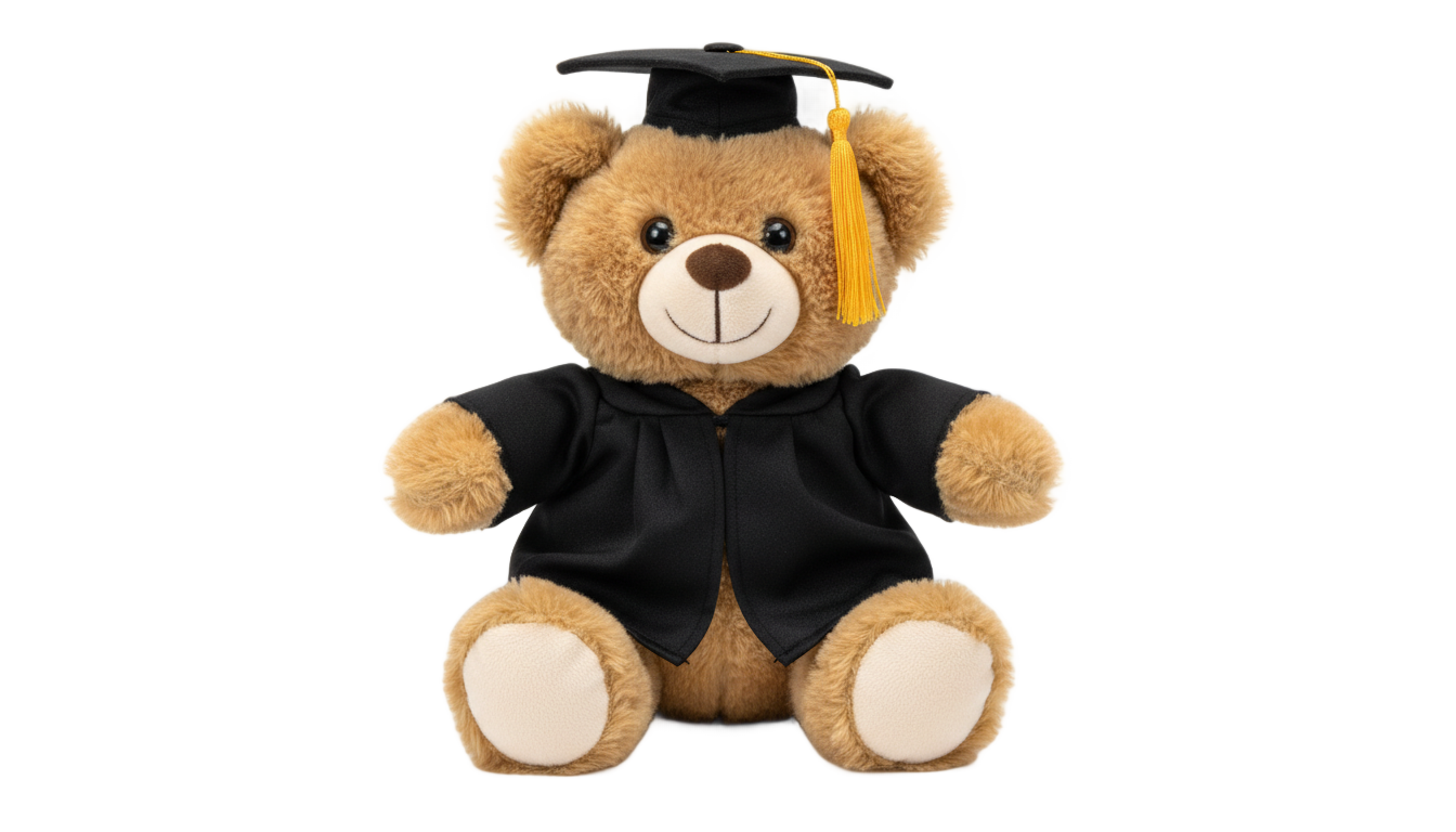 kanye graduation bear png PNG transparent background