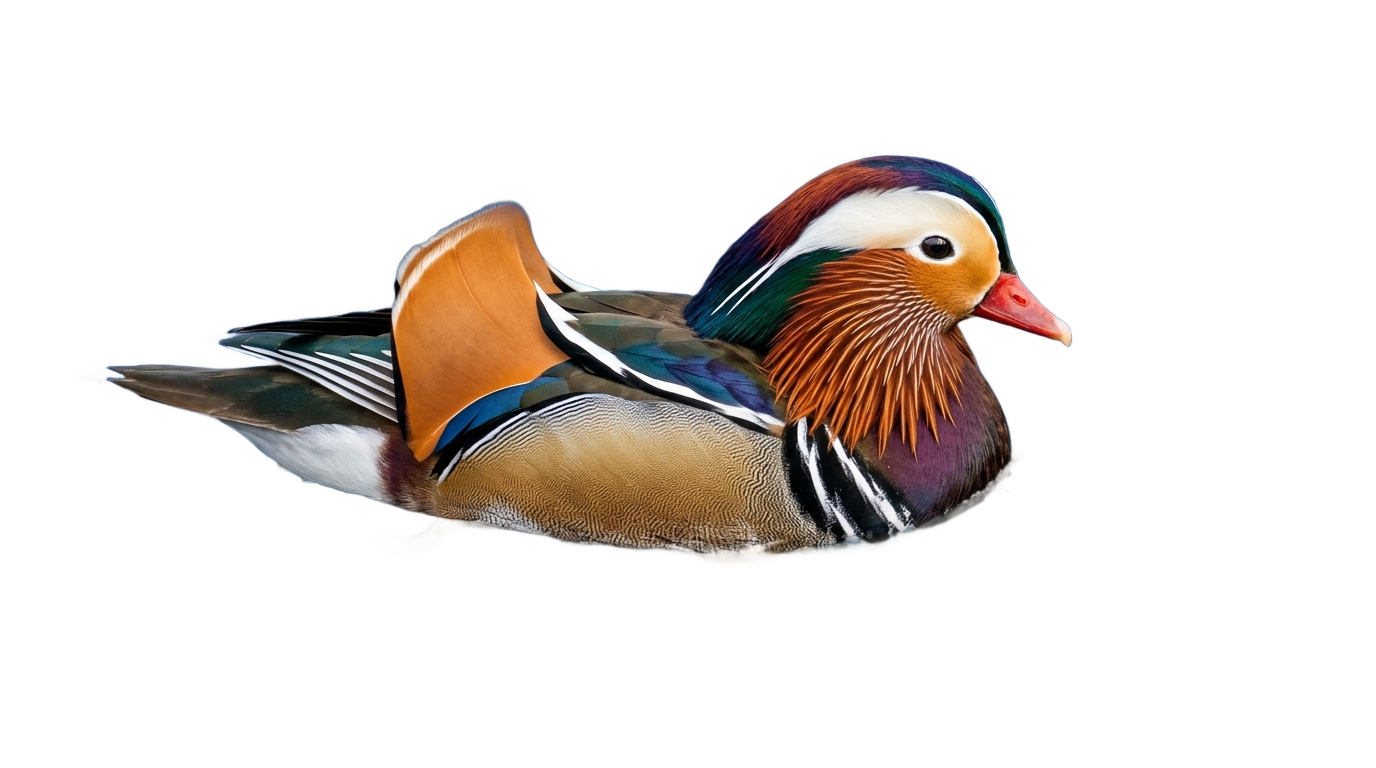 mandarin duck png PNG transparent background