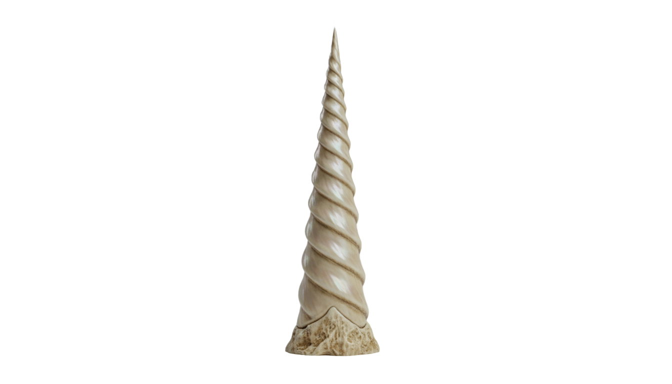 realistic unicorn horn png PNG transparent background