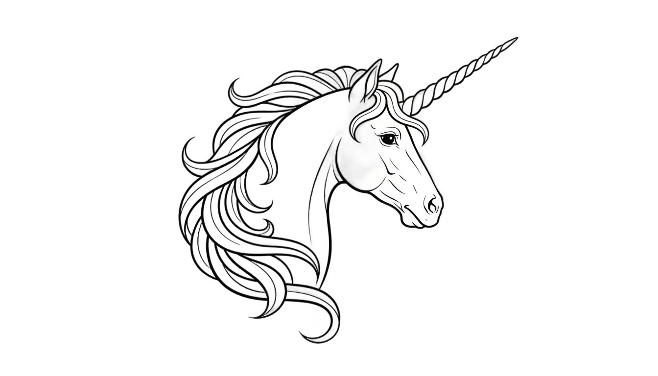 unicorn logo png PNG transparent background