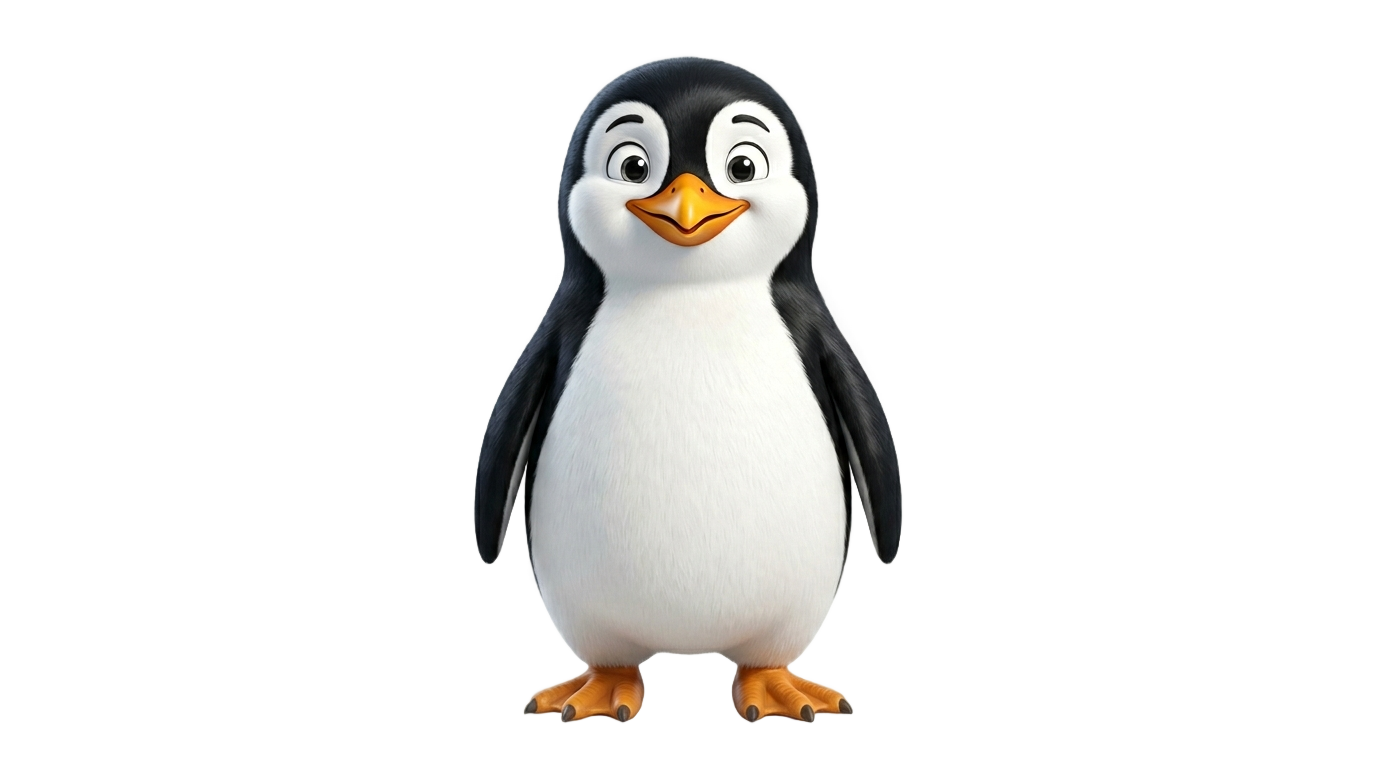 pesto the penguin png PNG transparent background