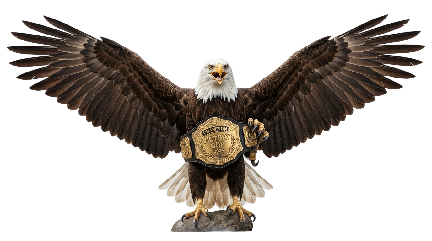 winged eagle championship png PNG transparent background