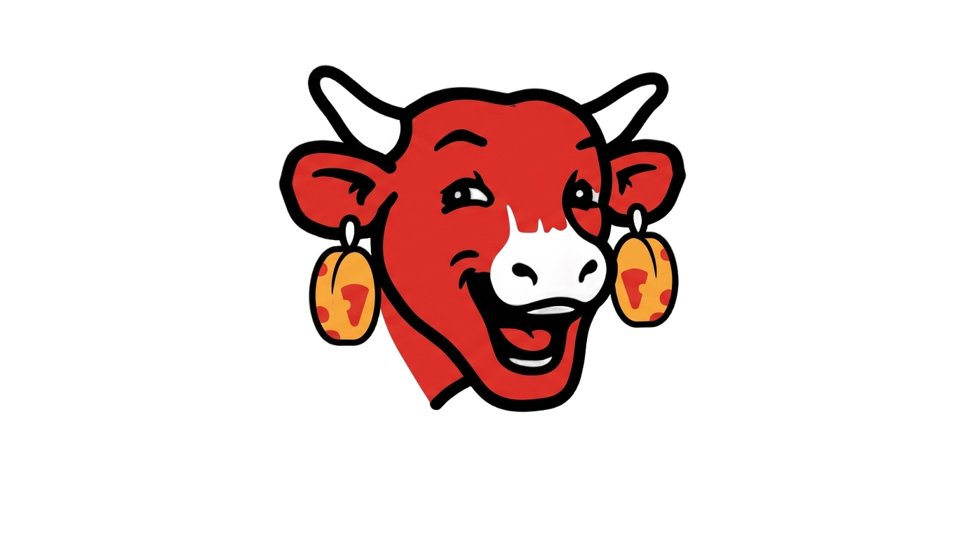 the laughing cow logo png PNG transparent background