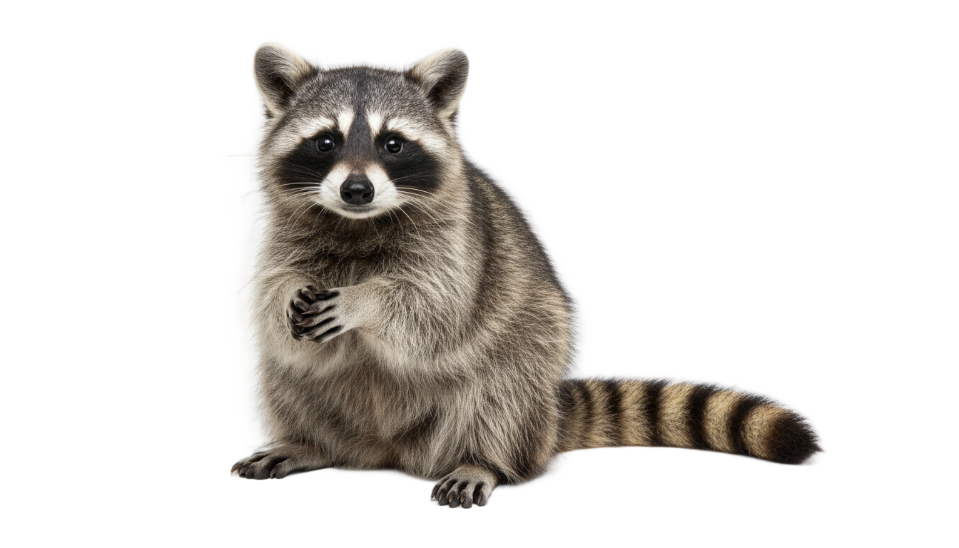 raccoon png cartoon PNG transparent background