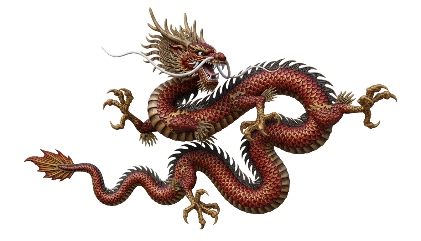 asian dragon png PNG transparent background
