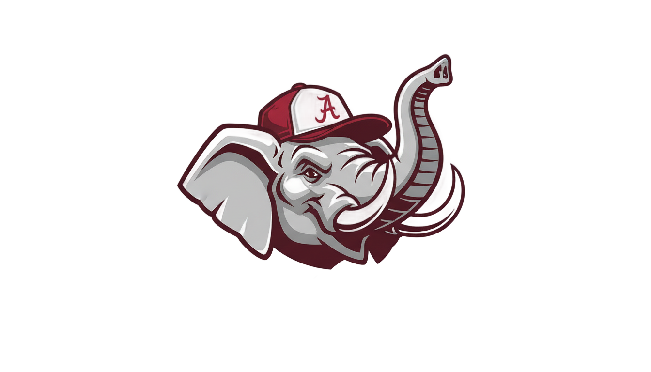 alabama elephant logo png PNG transparent background