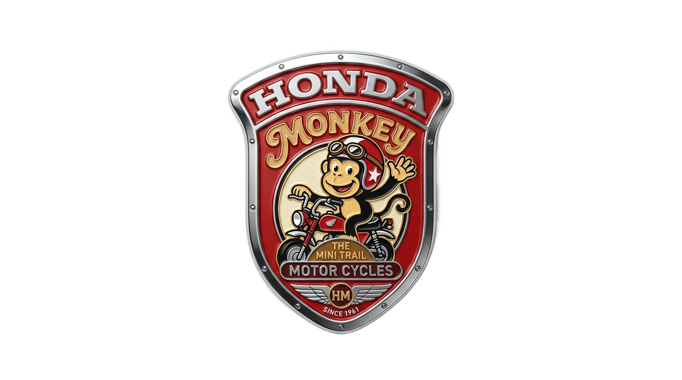 honda monkey logo png PNG transparent background