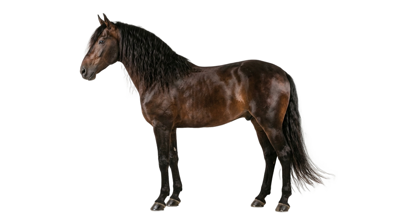 standing horse silhouette png PNG transparent background