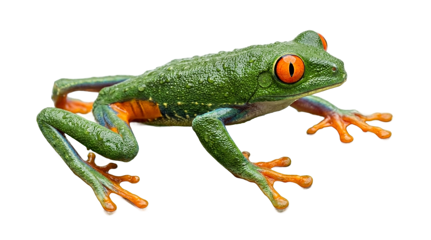 frog art png PNG transparent background