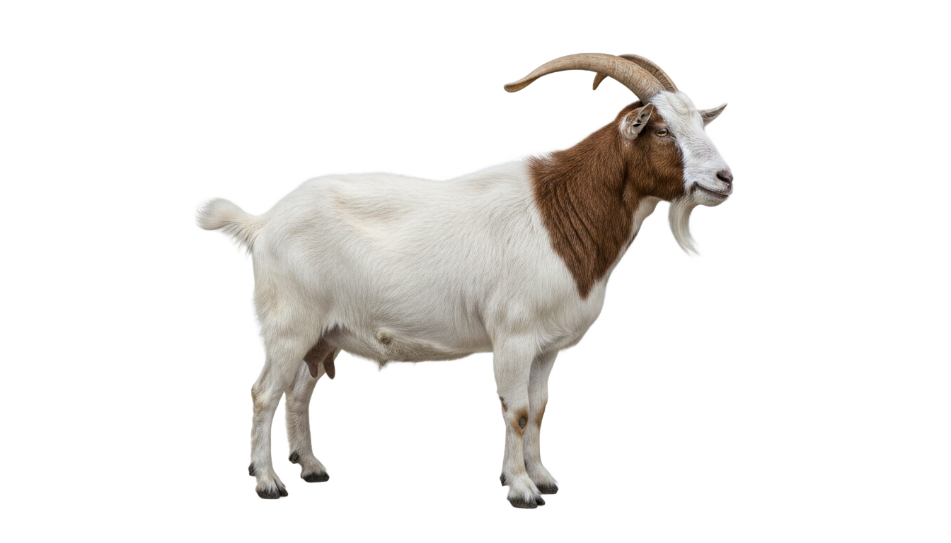 boer goat png PNG transparent background