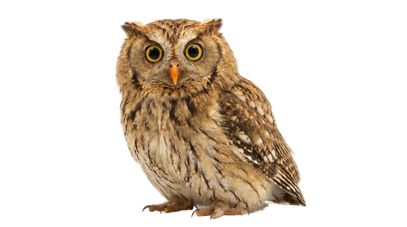owl cartoon png PNG transparent background