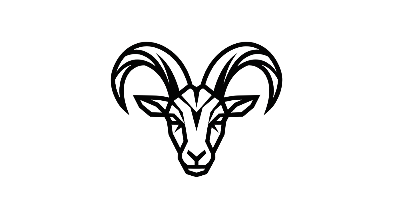 icon goat logo png PNG transparent background