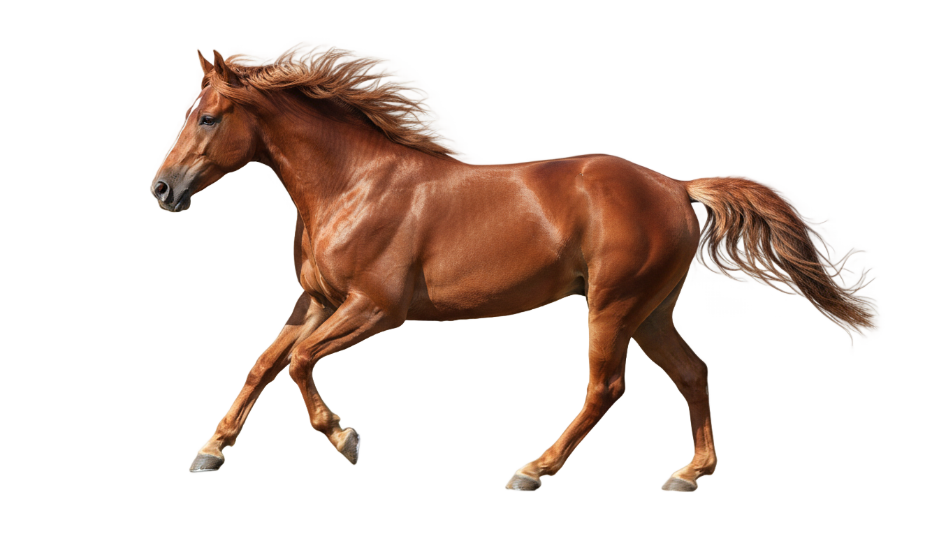 horse galloping png PNG transparent background