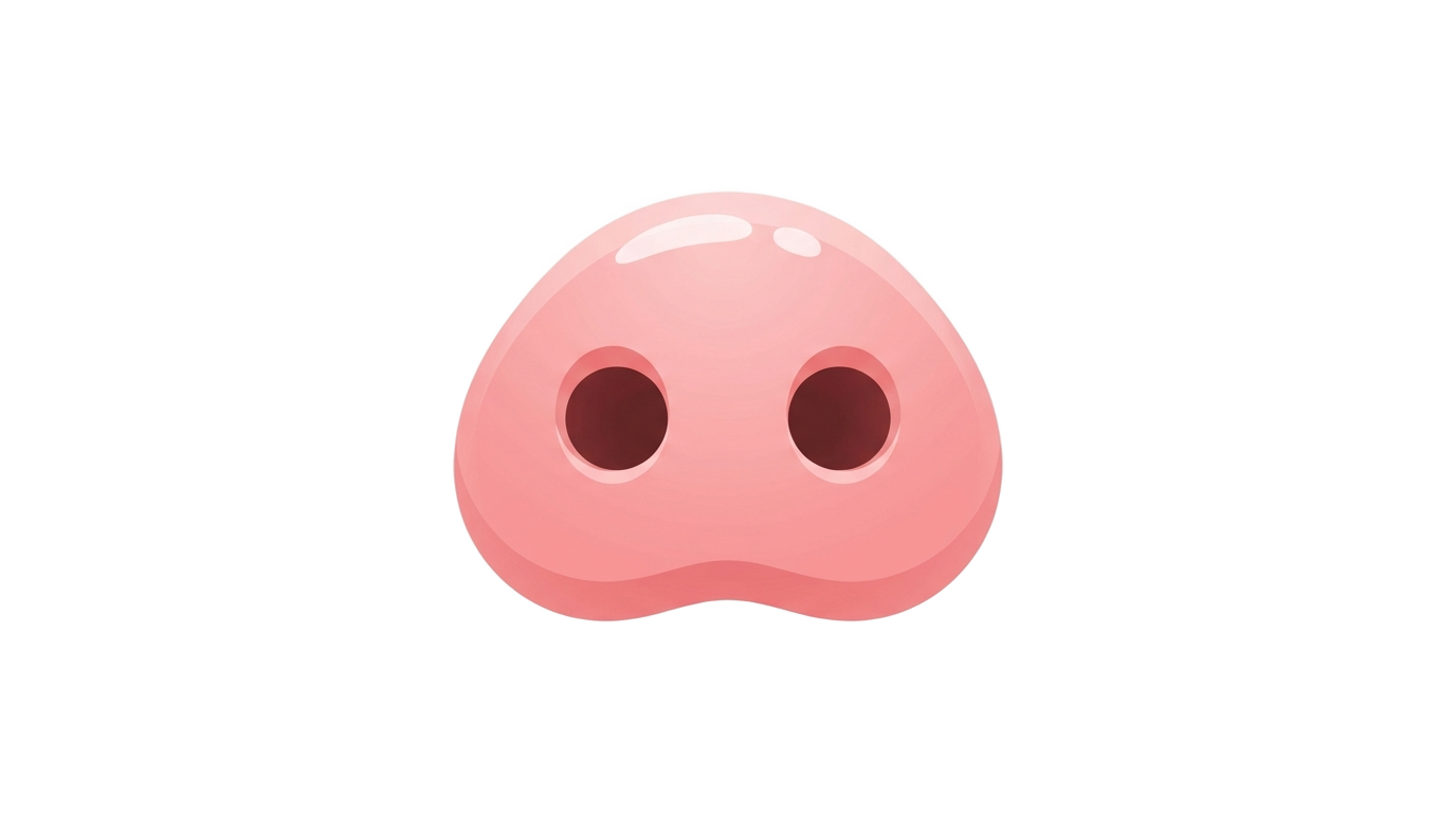 pig nose emoji png PNG transparent background