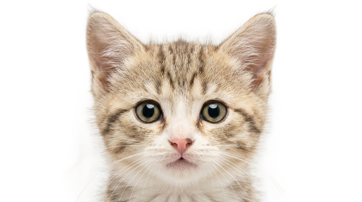 kitten face png PNG transparent background