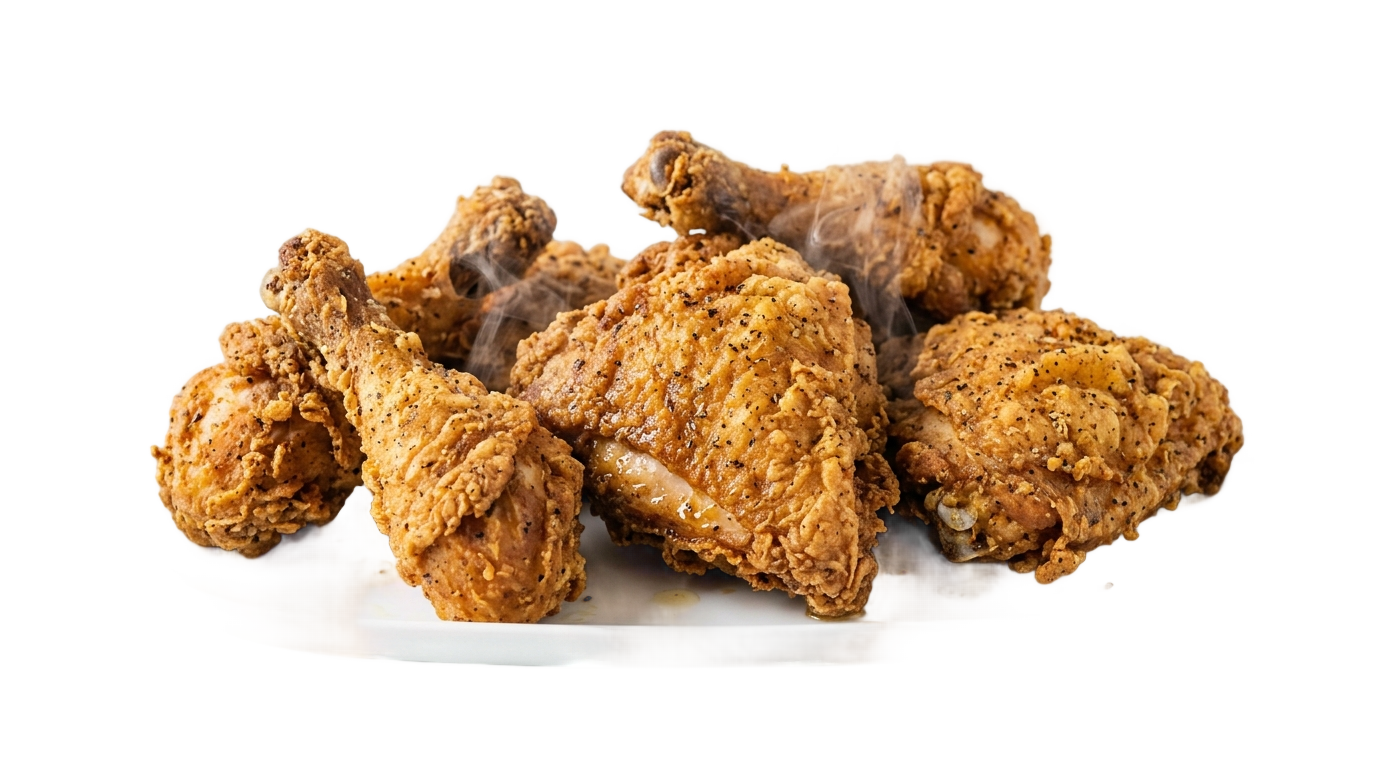 broasted chicken png PNG transparent background