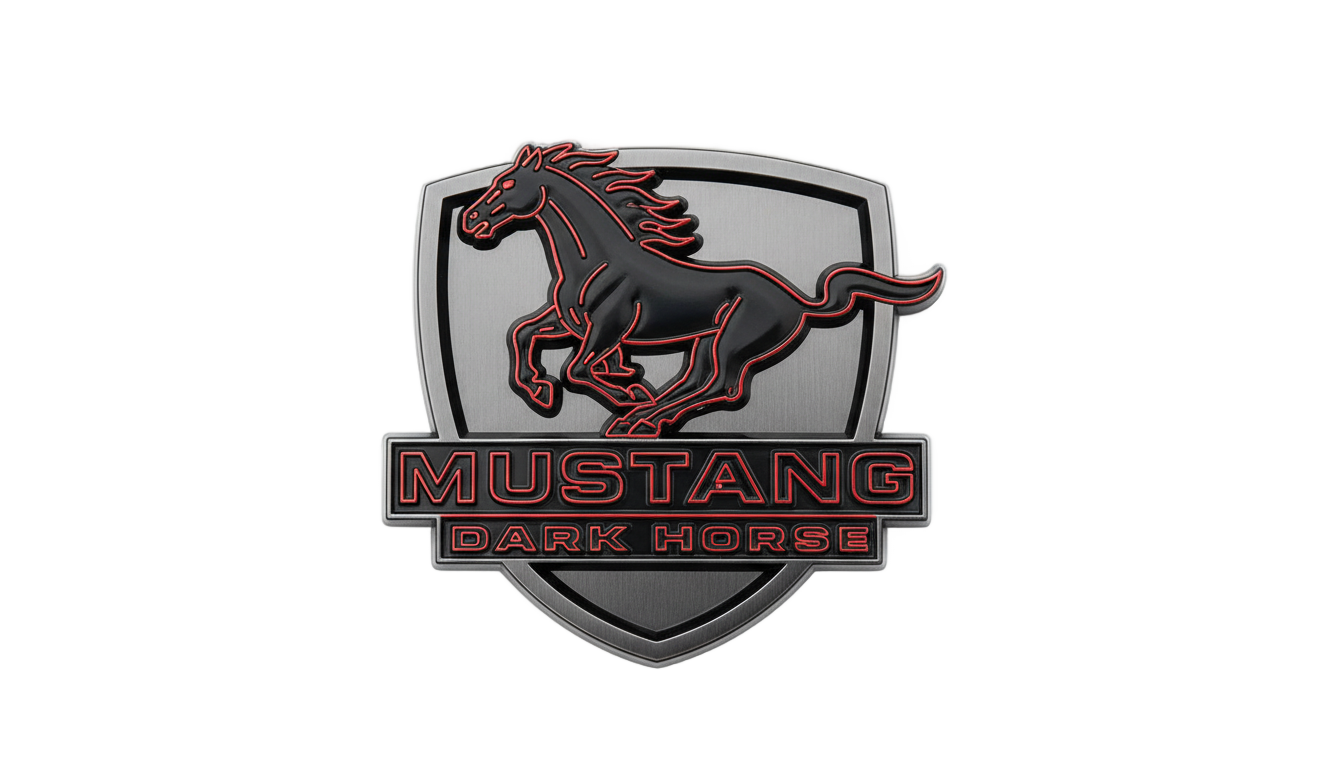 mustang dark horse logo png PNG transparent background