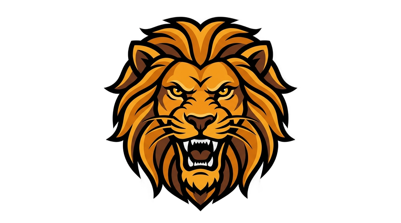 lion print png PNG transparent background