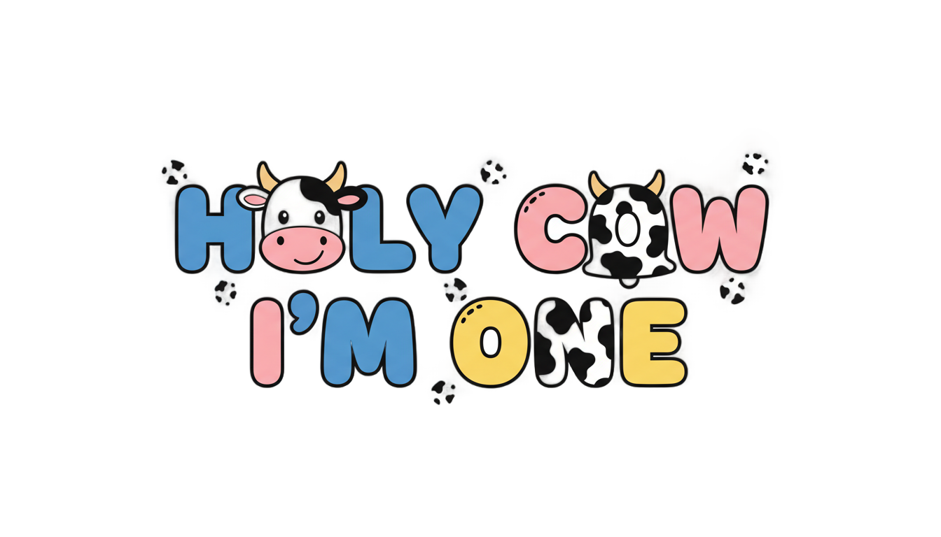 holy cow im one png PNG transparent background