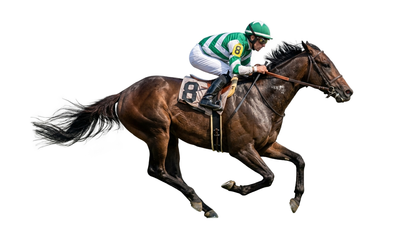horse racing logo png PNG transparent background