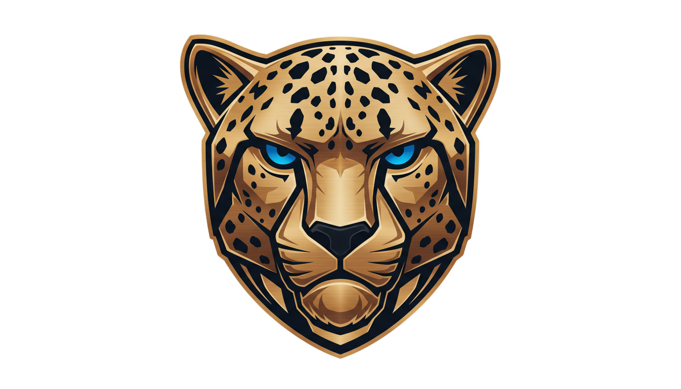 cheetah logo png PNG transparent background