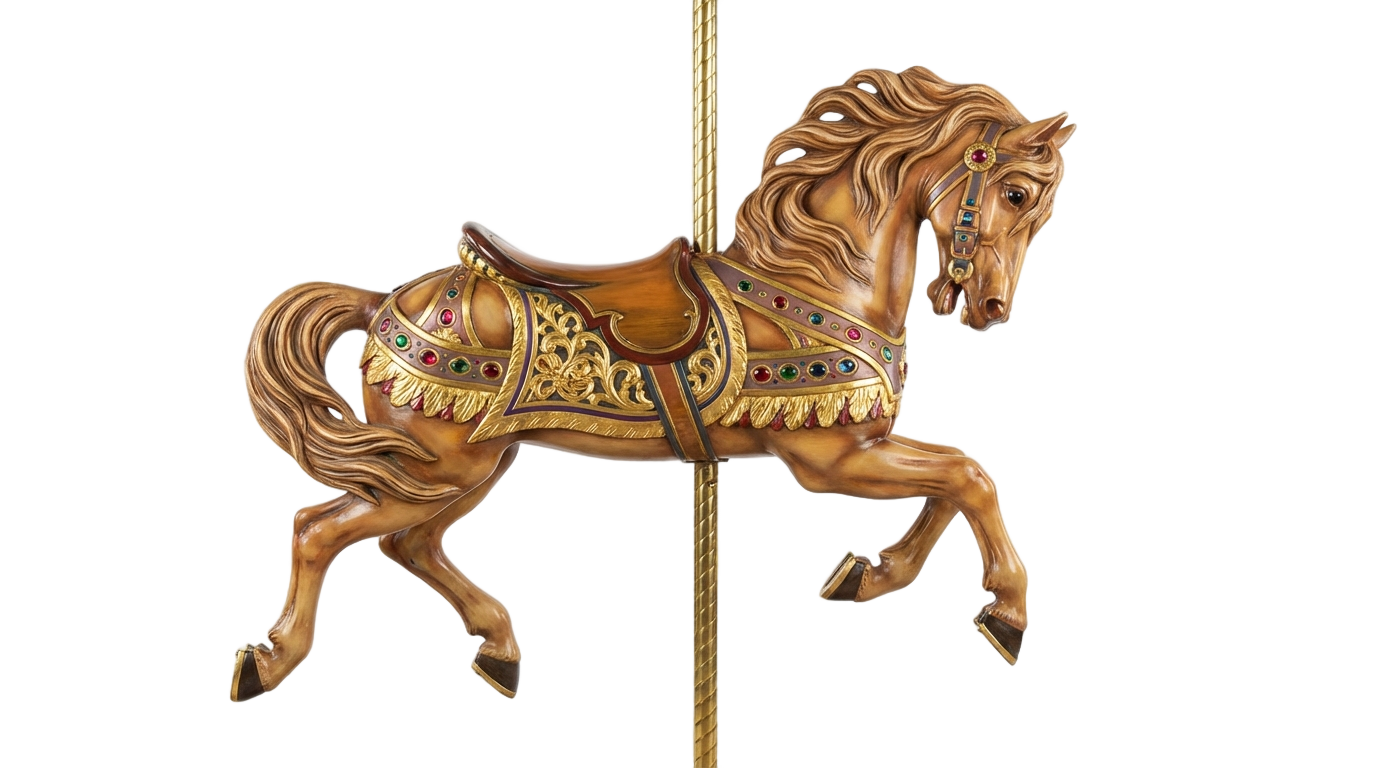 carousel horse png PNG transparent background