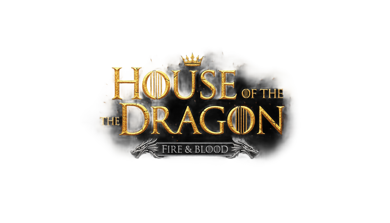 house of the dragon logo png PNG transparent background
