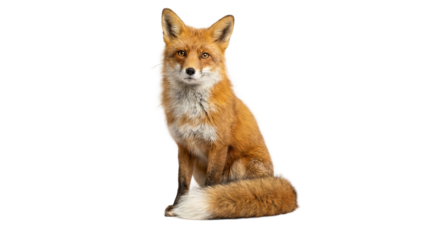 fox premium png PNG transparent background