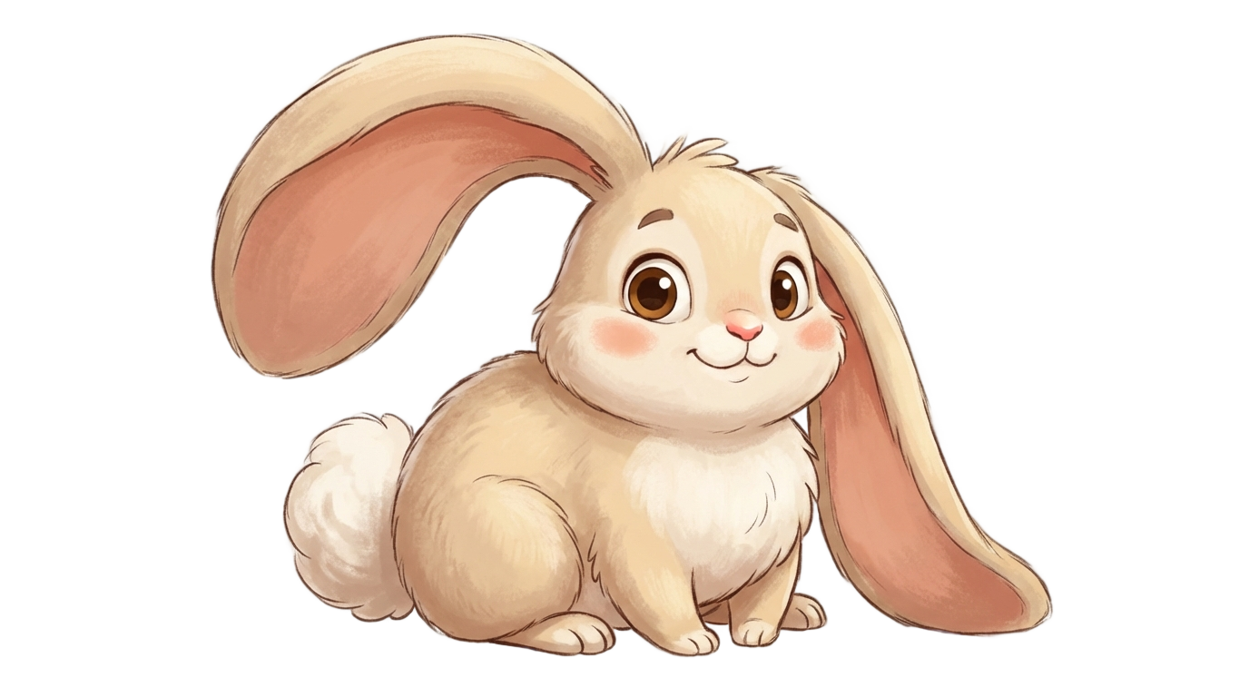 rabbit png cartoon PNG transparent background