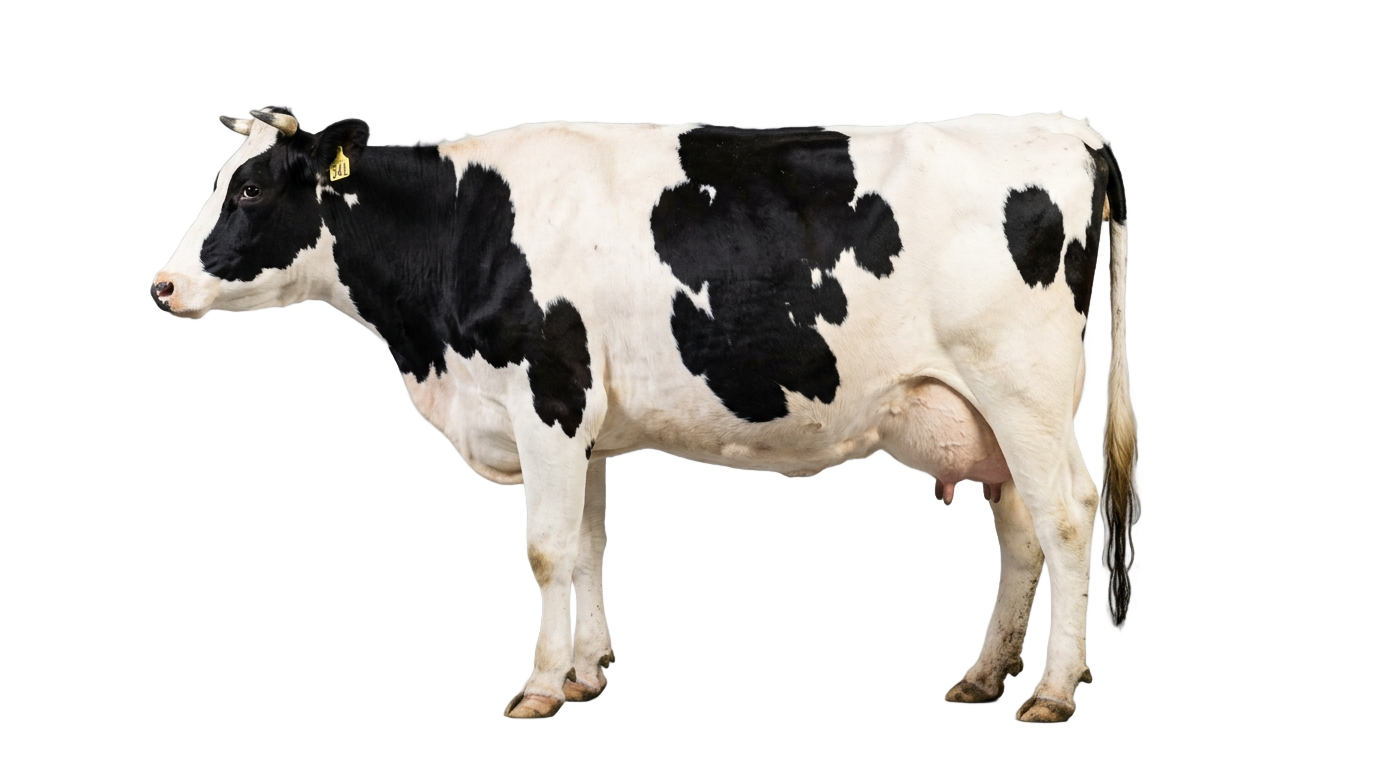 white cow png PNG transparent background