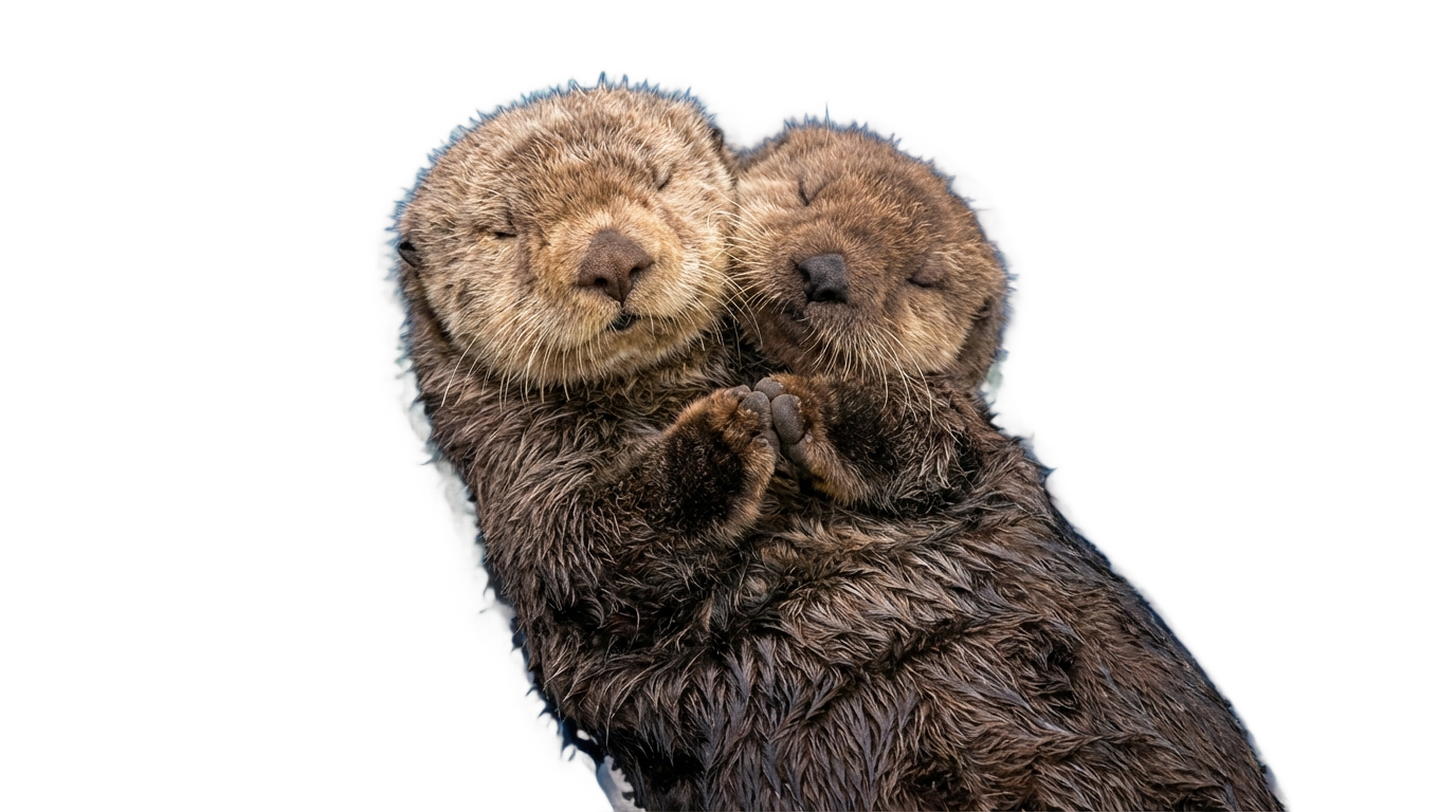 sea otter clipart png PNG transparent background