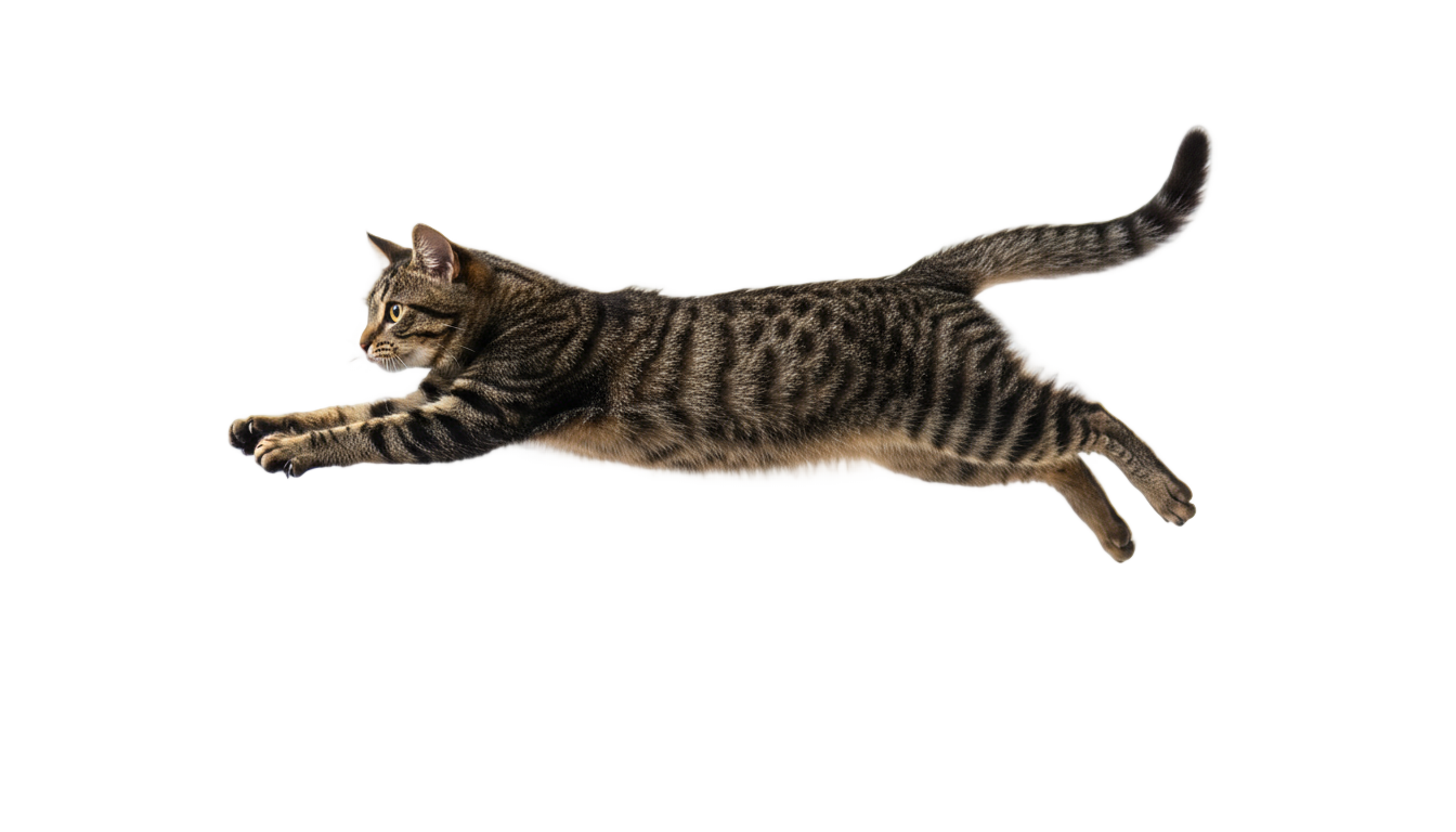 cat jump png PNG transparent background