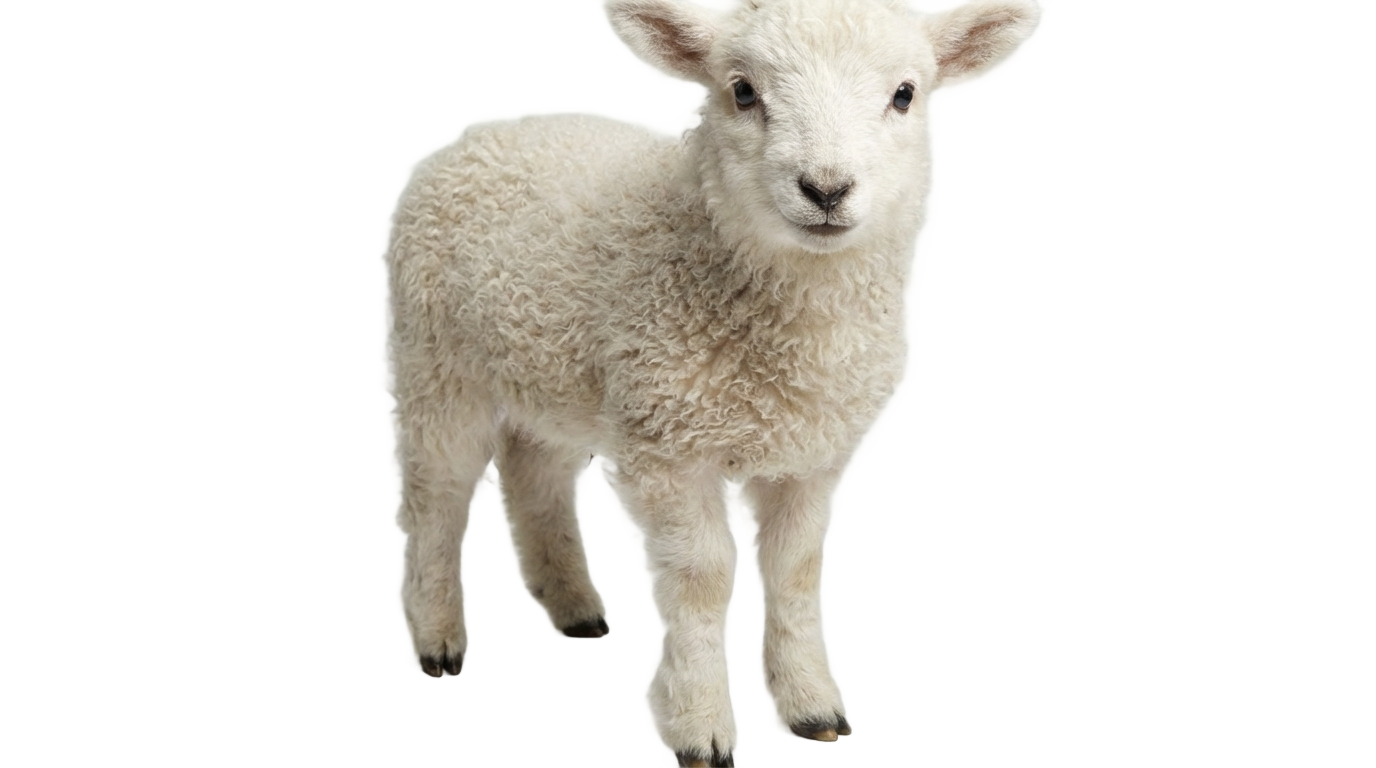 baby sheep png PNG transparent background