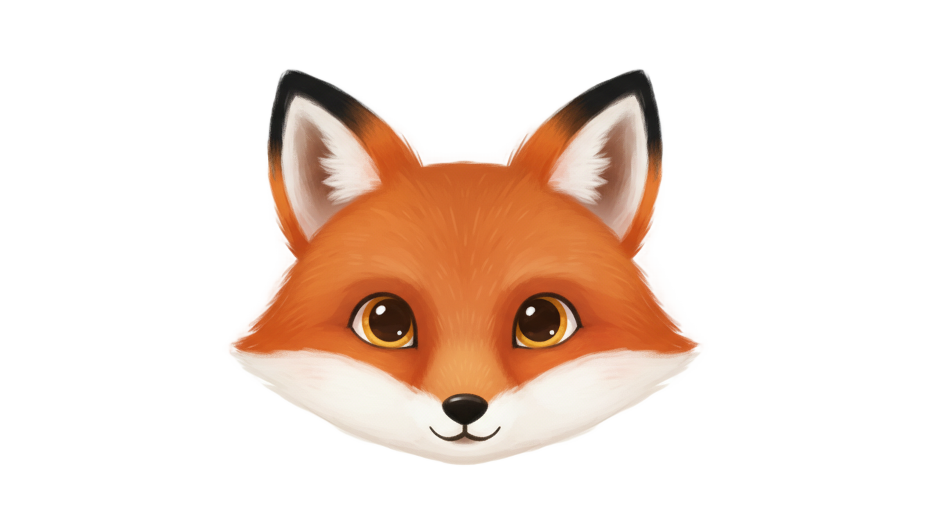 fox emoji png PNG transparent background