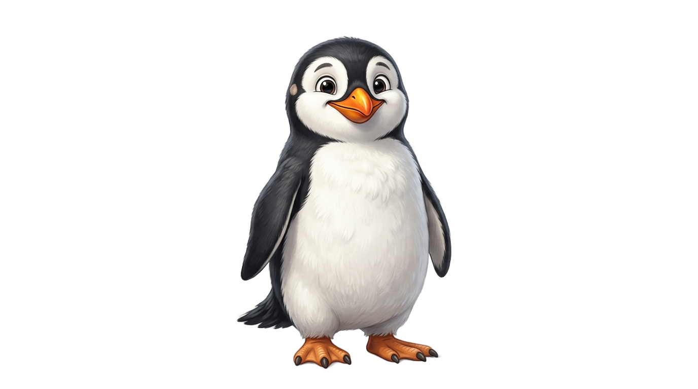 pesto the penguin png PNG transparent background