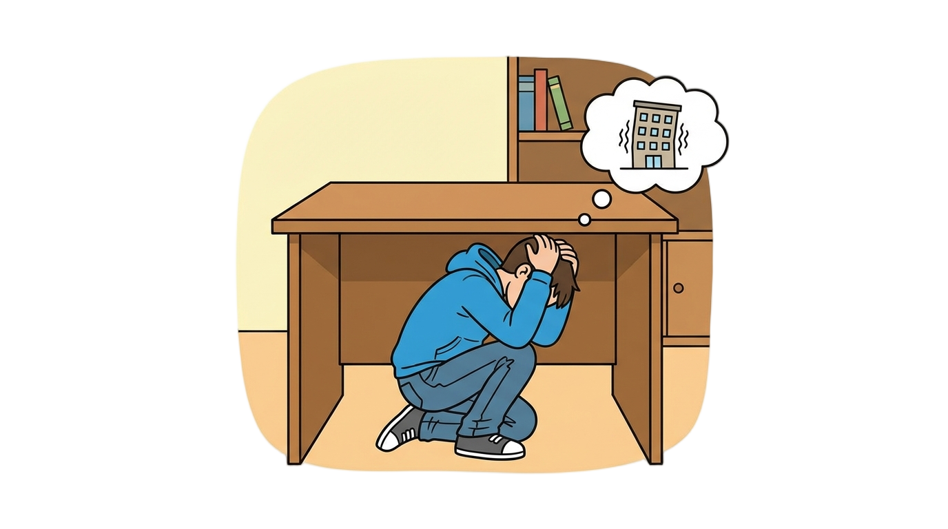 duck cover and hold png PNG transparent background