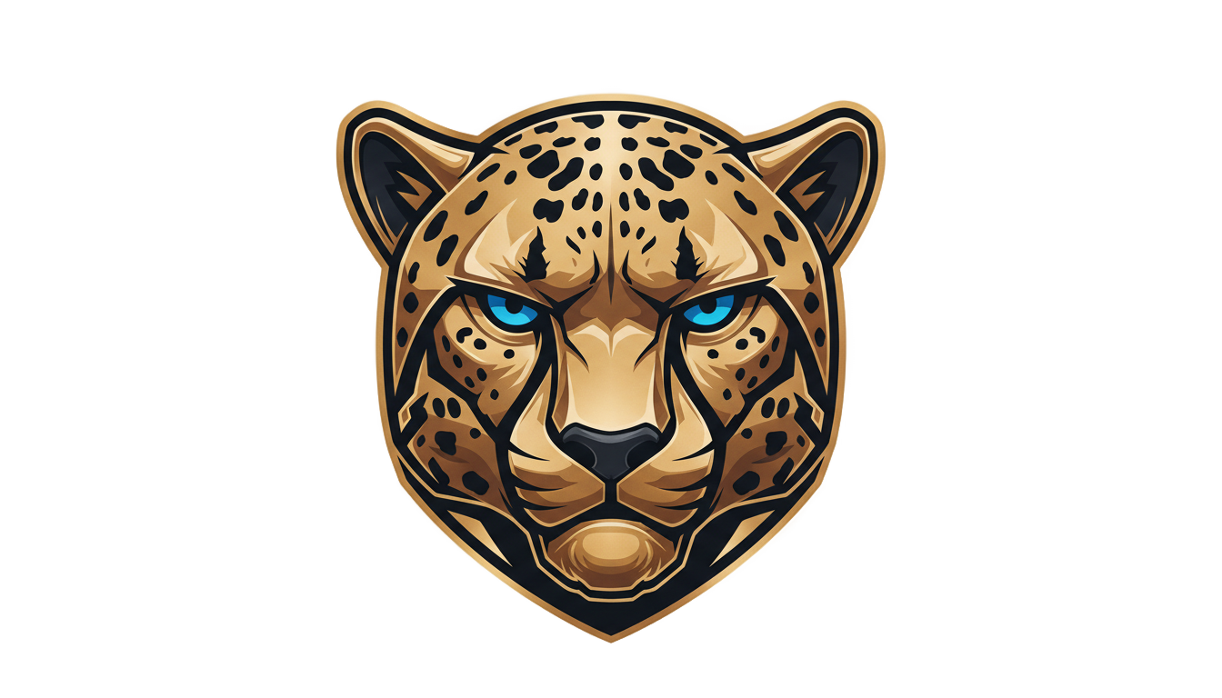 cheetah logo png PNG transparent background