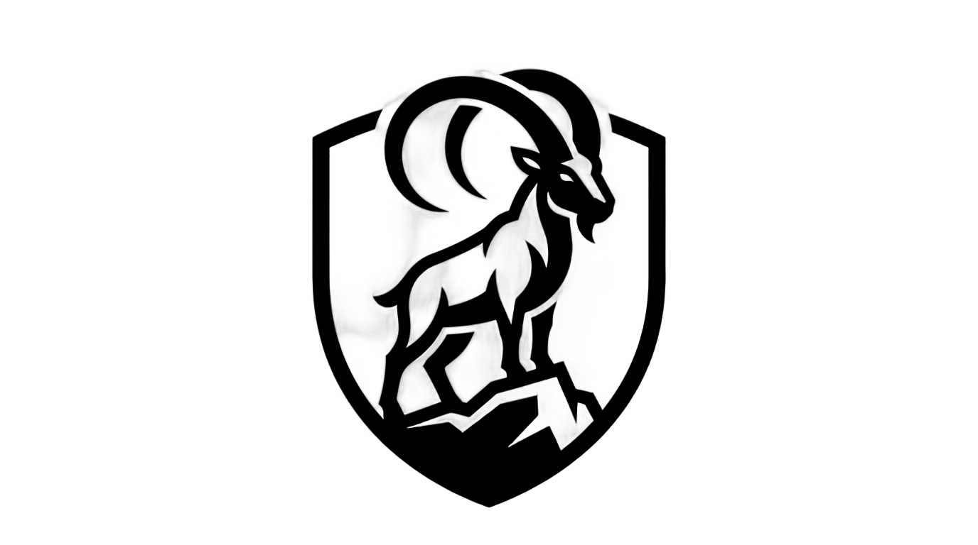 goat logo png PNG transparent background
