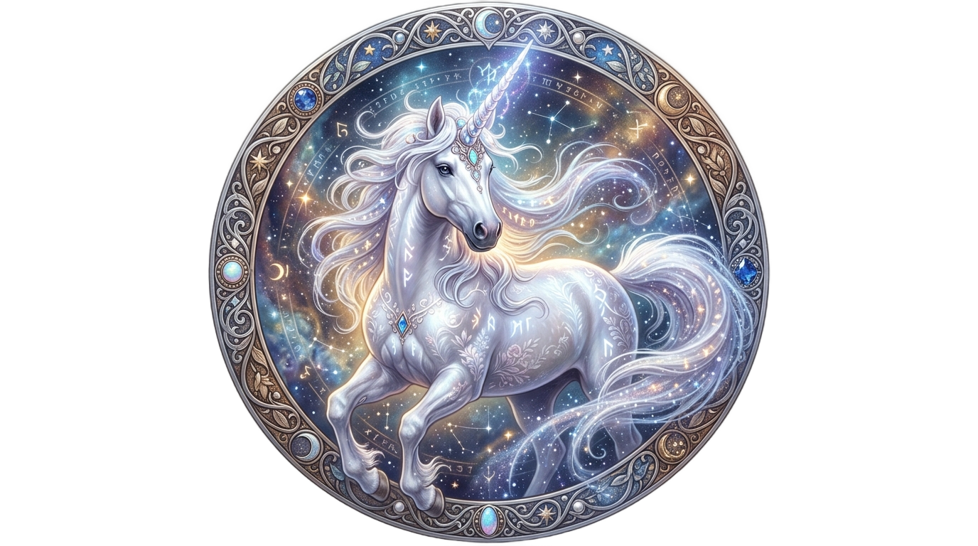 unicorn circle png PNG transparent background