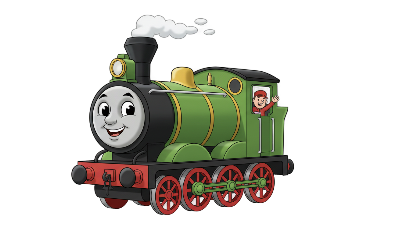 duck the great western engine png PNG transparent background