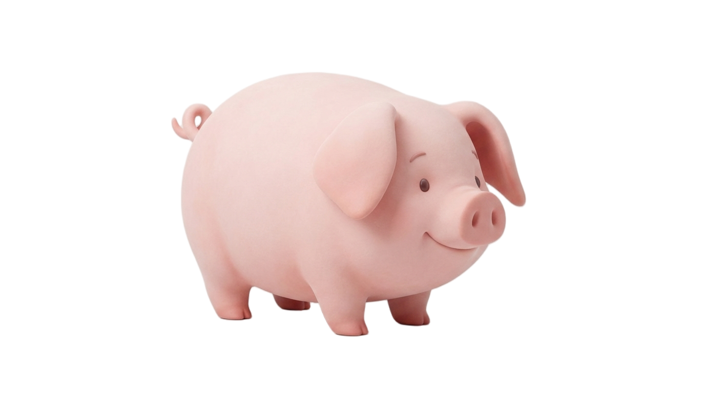 pig illustration png PNG transparent background