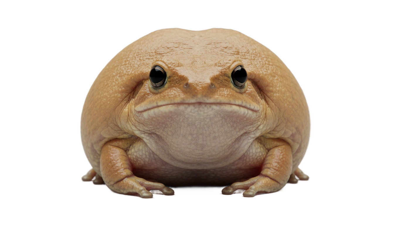 desert rain frog png PNG transparent background