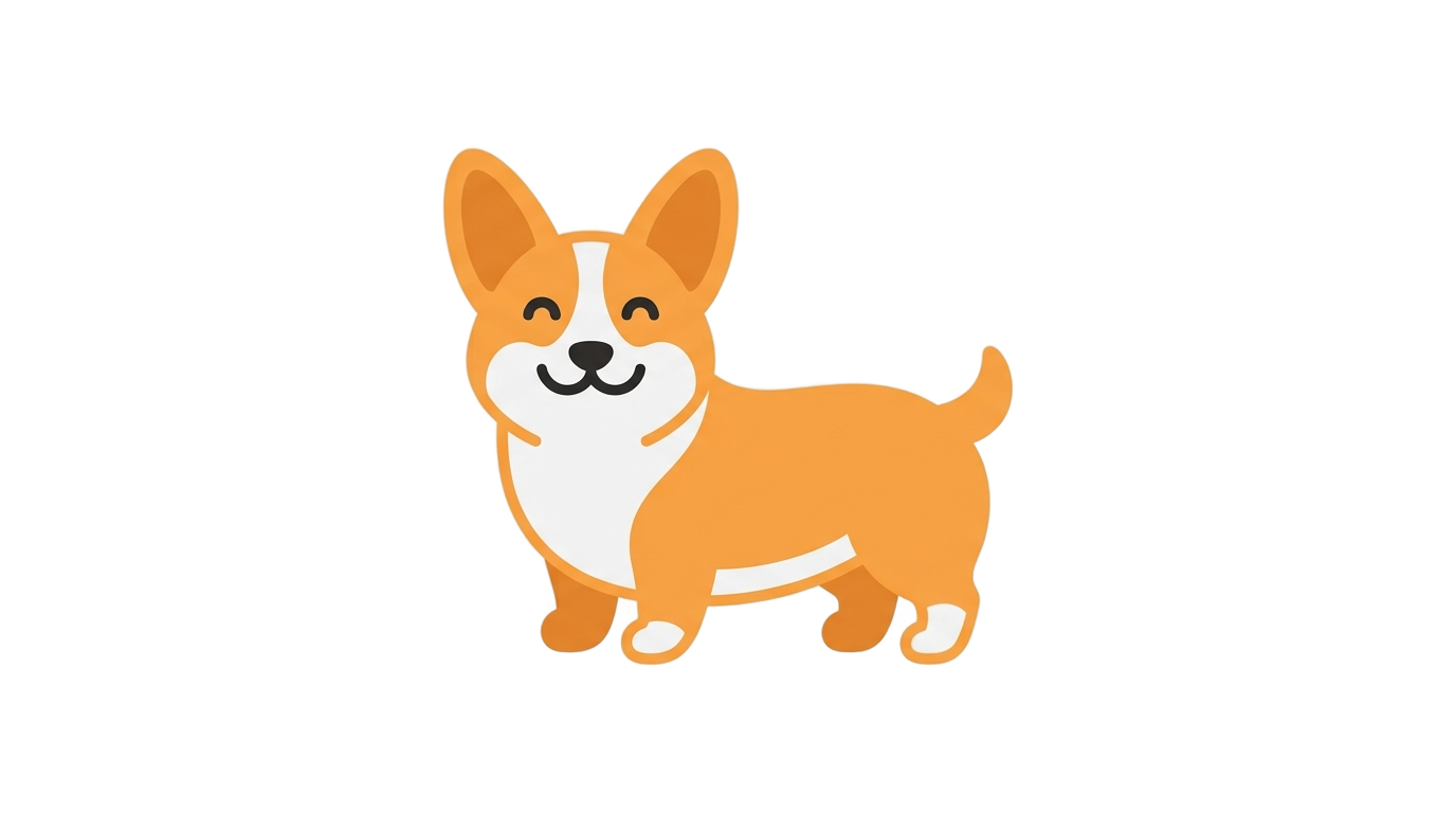 corgi icon png PNG transparent background