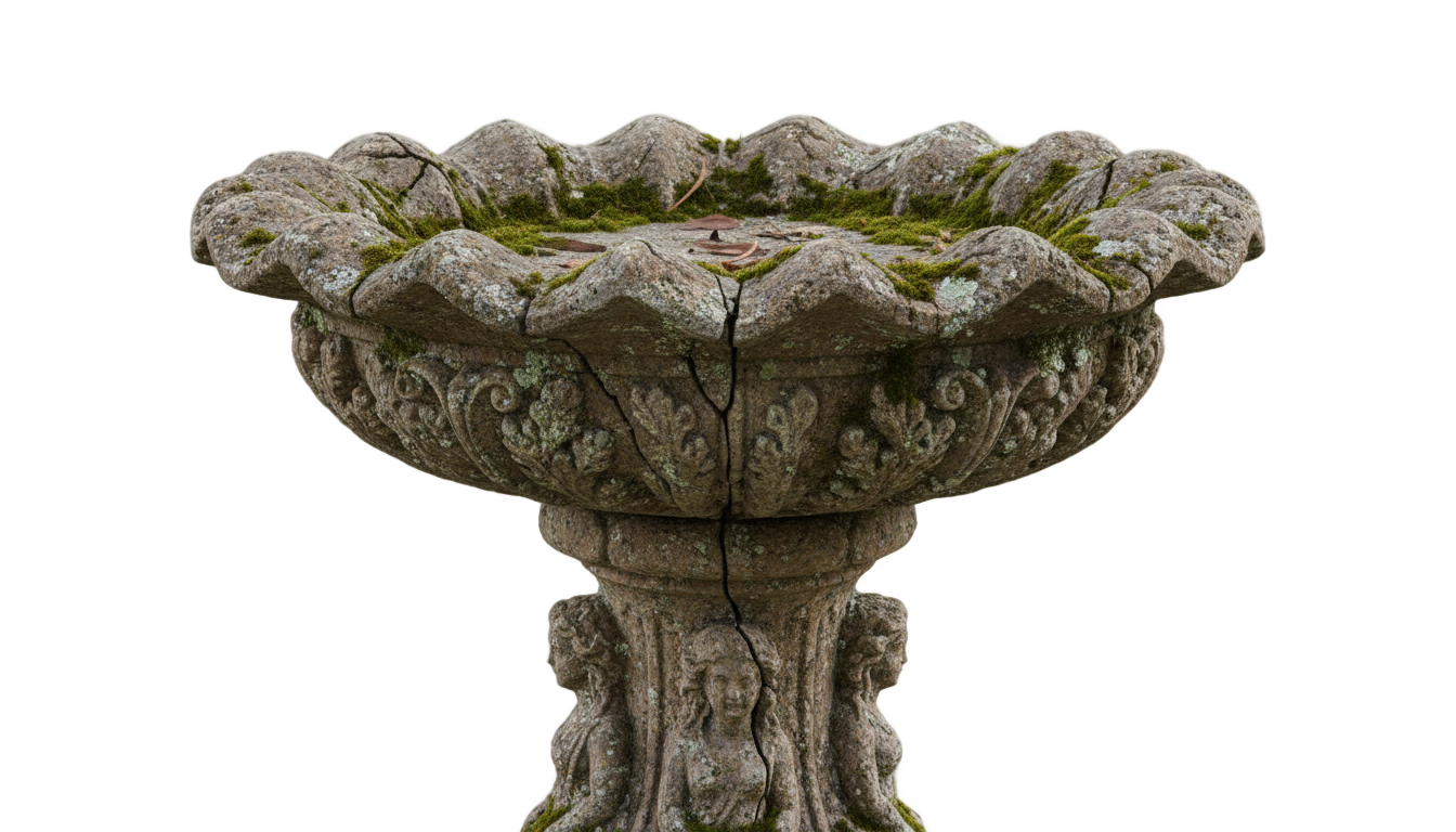 bird bath png PNG transparent background